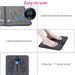 USB Rechargeable Foot Cushion and Massager with LCD Gear Display_12