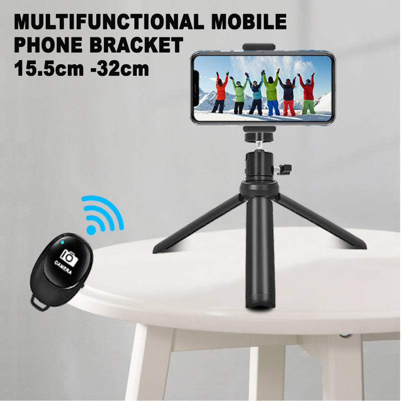 2-in-1 Remote Shutter Mini Tripod and Selfie Stick for Smartphones_4