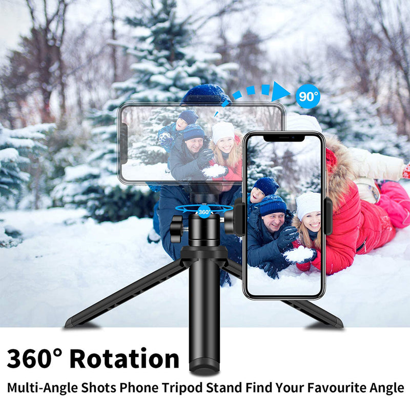 2-in-1 Remote Shutter Mini Tripod and Selfie Stick for Smartphones_8
