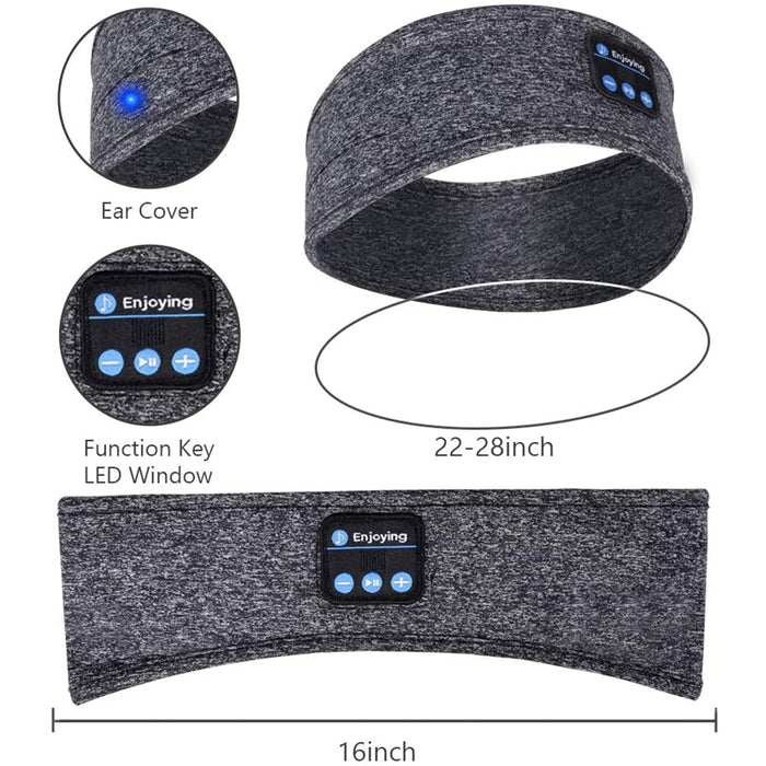 Wireless Bluetooth Musical Sleeping Exercising Headband_7