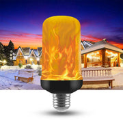 5W 4 Modes Burning Flickering Flame LED Light Bulb_6