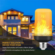 5W 4 Modes Burning Flickering Flame LED Light Bulb_10