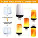 5W 4 Modes Burning Flickering Flame LED Light Bulb_1