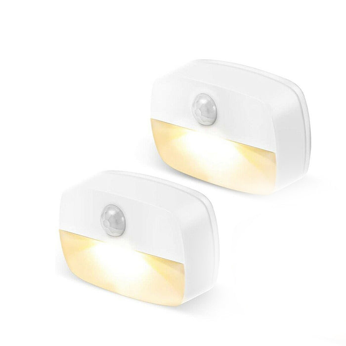 LED Motion Sensor Battery Operated Wireless Wall Closet Lamp Night Light_12