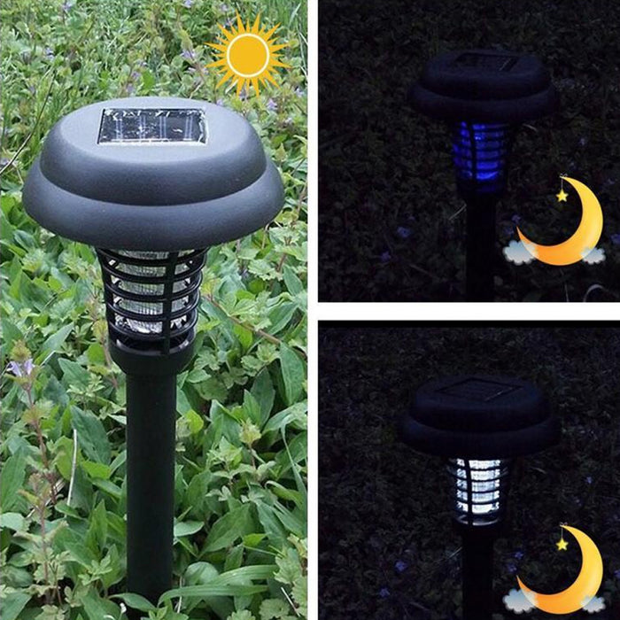 Solar Powered Outdoor LED Mosquito and Bug Zapper_12