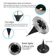Outdoor LED Solar Garden Ground Lights_3