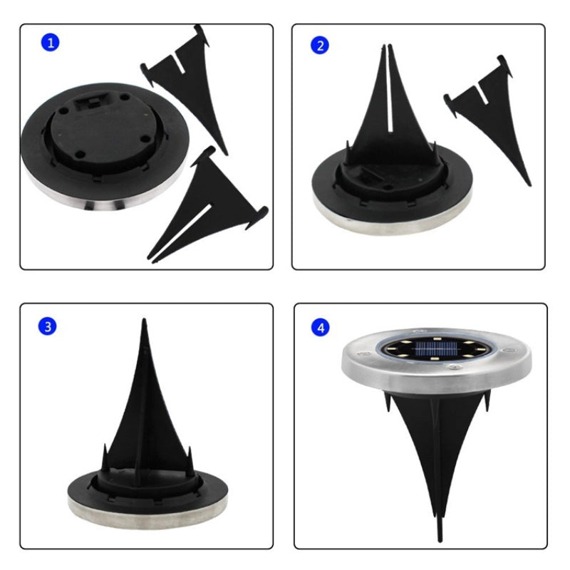 Outdoor LED Solar Garden Ground Lights_5