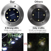 Outdoor LED Solar Garden Ground Lights_12