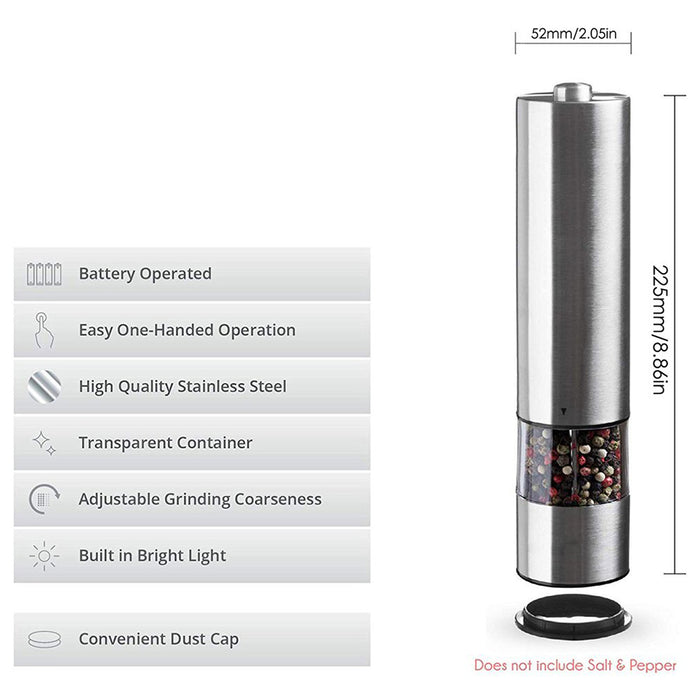 Electric Pepper Grinder Spice Mill and Automatic Grinder_7