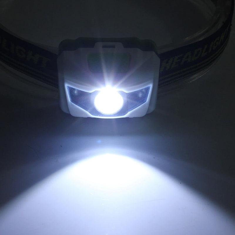 T16 Multi-functional 2+1 Headlight Protection Head-Mounted Flashlight Torch_2