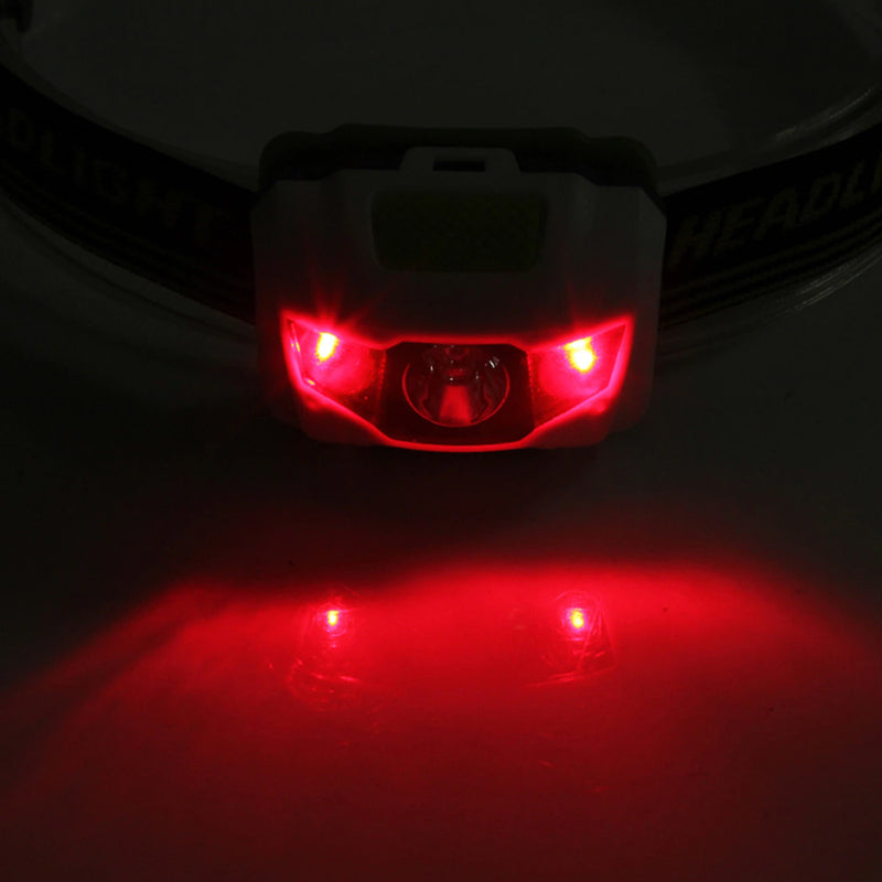 T16 Multi-functional 2+1 Headlight Protection Head-Mounted Flashlight Torch_3