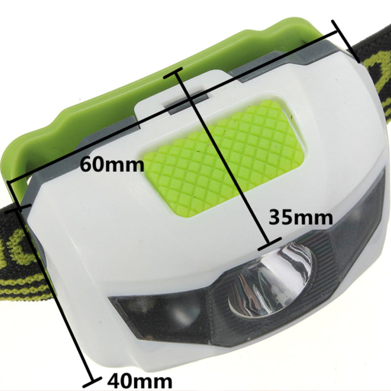 T16 Multi-functional 2+1 Headlight Protection Head-Mounted Flashlight Torch_5