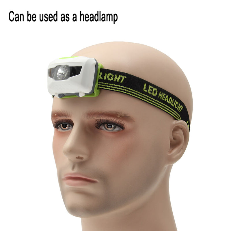 T16 Multi-functional 2+1 Headlight Protection Head-Mounted Flashlight Torch_7