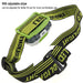 T16 Multi-functional 2+1 Headlight Protection Head-Mounted Flashlight Torch_8