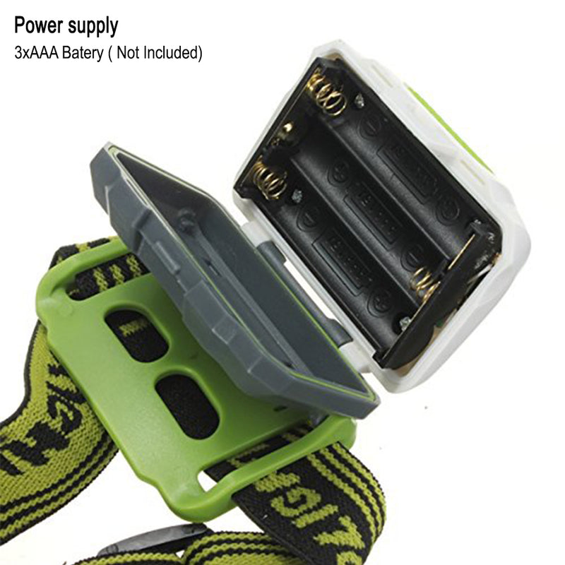 T16 Multi-functional 2+1 Headlight Protection Head-Mounted Flashlight Torch_9