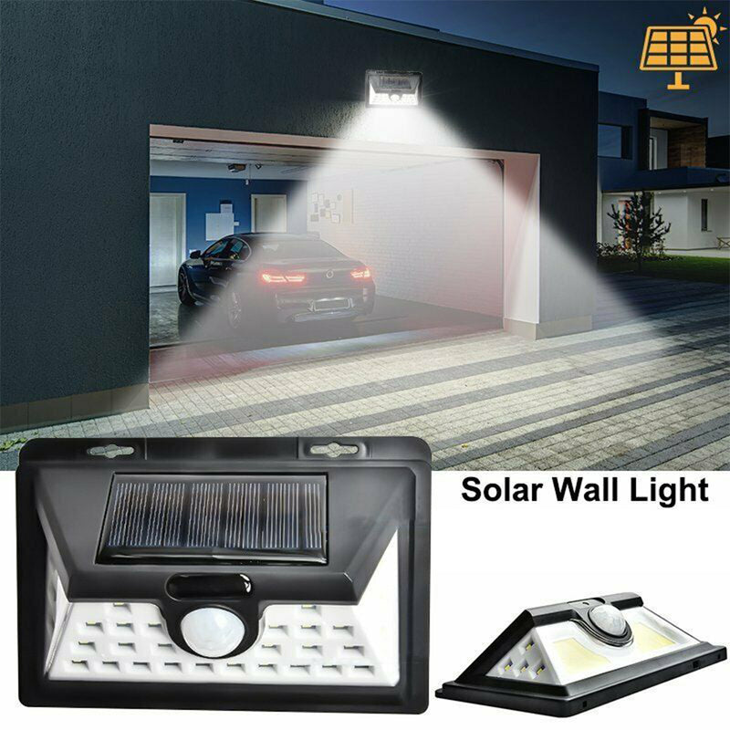 Solar Powered 32LED Body Induction Motion Sensor Outdoor Wall Light_11