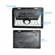 Solar Powered 32LED Body Induction Motion Sensor Outdoor Wall Light_5