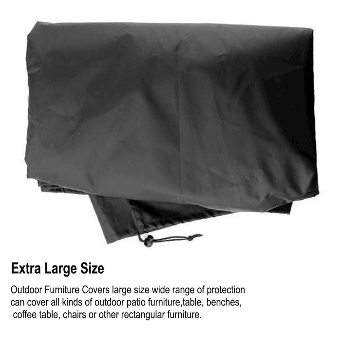 Waterproof Polyester Outdoor Furniture Protective Cover in 5 Sizes_1