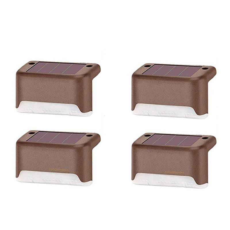 Solar Powered LED Lights for Step and Stairs Railing_2