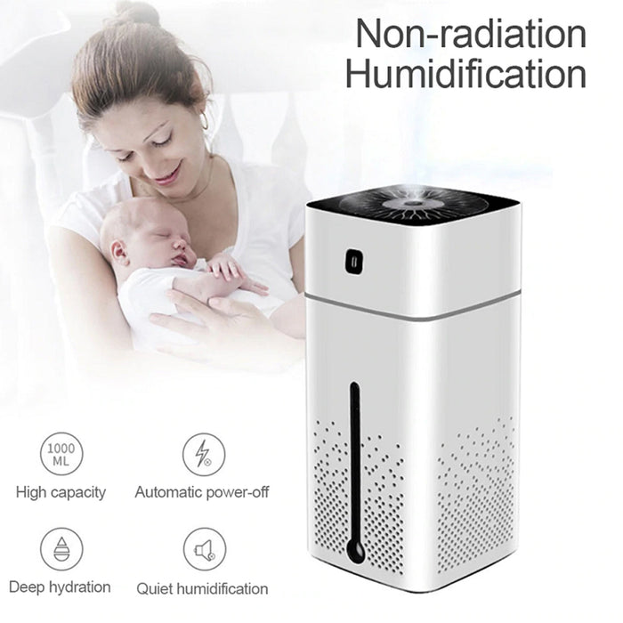 Large Capacity Air Humidifier Essential Oil Diffuser with LED_13