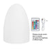 Remote Controlled Cordless Rechargeable LED Room Orb Night Light_2