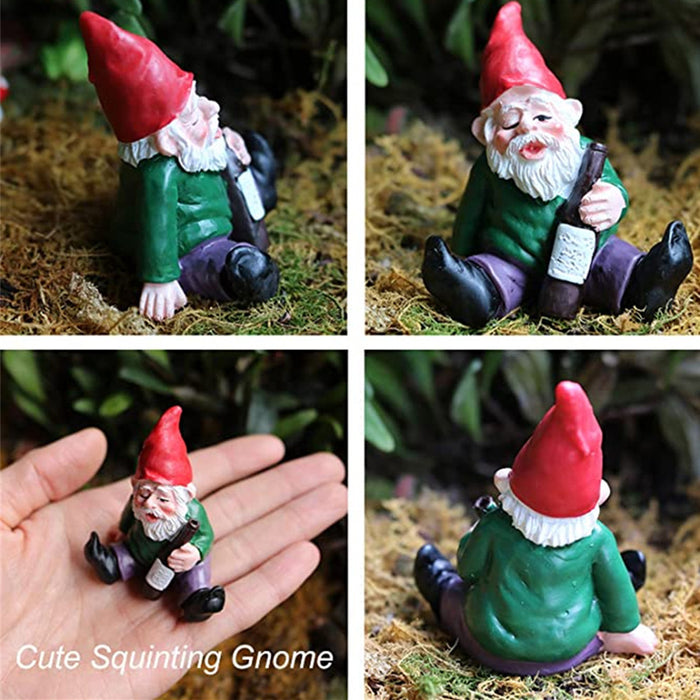 Miniature Garden Elf Ornaments Grass Decoration Gnomes Resin Art_10