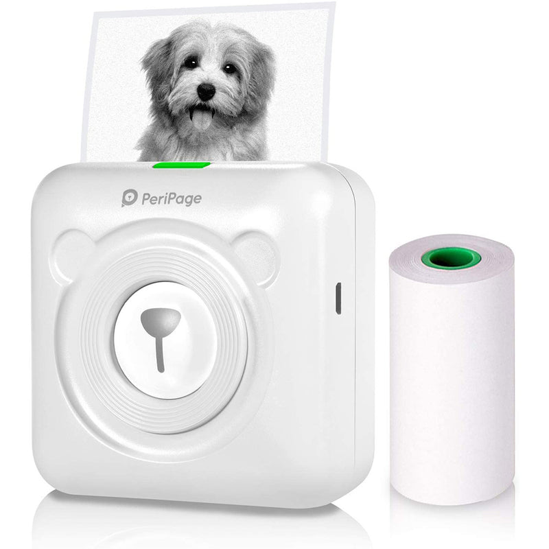PeriPage Portable Mini Pocket Thermal Paper Photo Printer with Paper_0