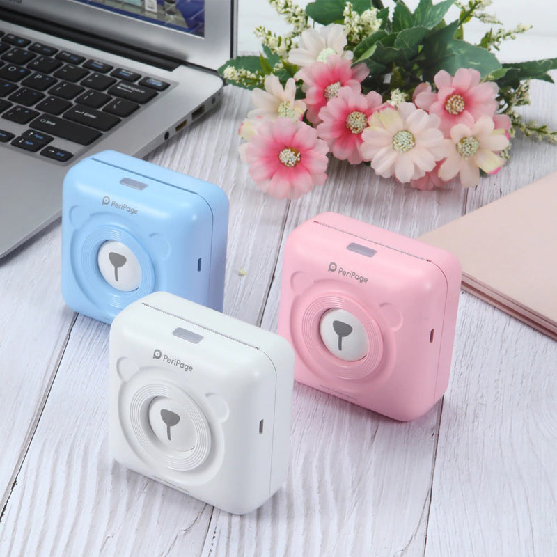 PeriPage Portable Mini Pocket Thermal Paper Photo Printer with Paper_13