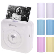 PeriPage Portable Mini Pocket Thermal Paper Photo Printer with Paper_16