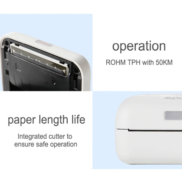 PeriPage Portable Mini Pocket Thermal Paper Photo Printer with Paper_12