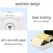 PeriPage Portable Mini Pocket Thermal Paper Photo Printer with Paper_10