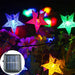 Solar-Powered LED 5-point Star String Lights Outdoor Decorative Lights_26