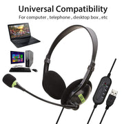 3.5mm USB Interface Noise Cancelling Headphones with Microphone_6