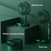 Mini Foldable USB Rechargeable Desk Fan Portable Telescopic Fan_11