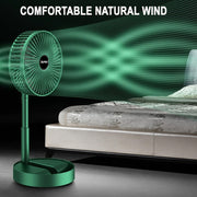 Mini Foldable USB Rechargeable Desk Fan Portable Telescopic Fan_14