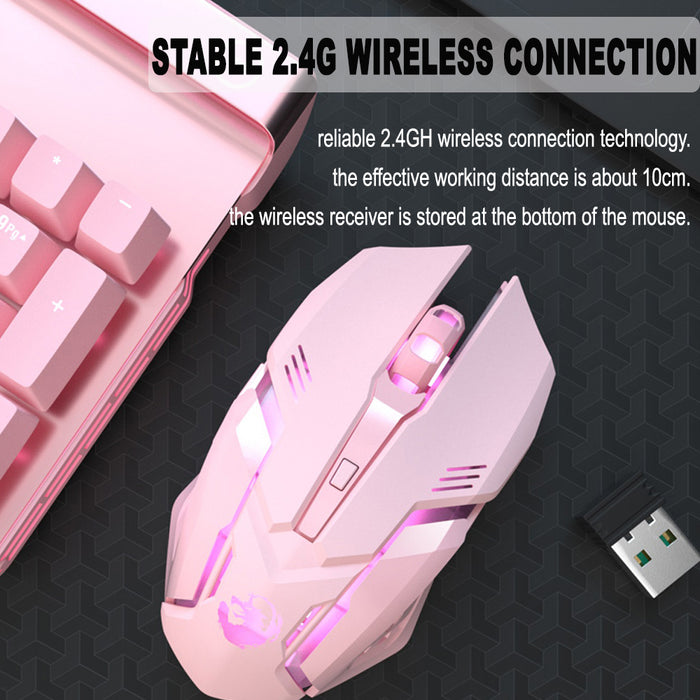 6 Keys Ergonomic Wireless Rechargeable Gaming Mouse with Backlight_9