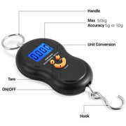 Household Electronic Portable Scale Suspension Scale with Display_9
