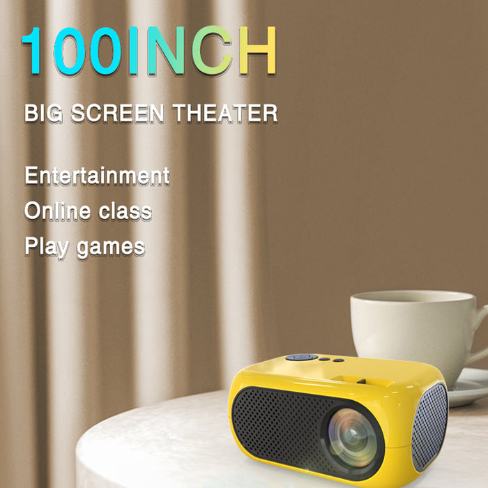 A2000 Mini Handheld Portable Projector for Household Use_7