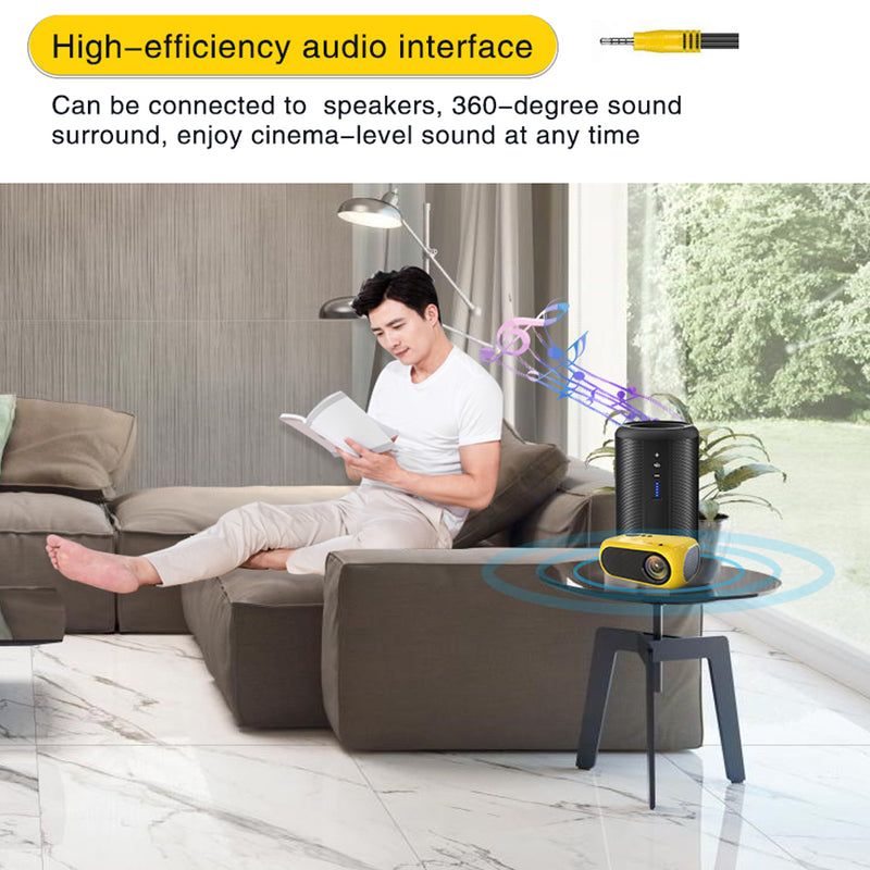 A2000 Mini Handheld Portable Projector for Household Use_5