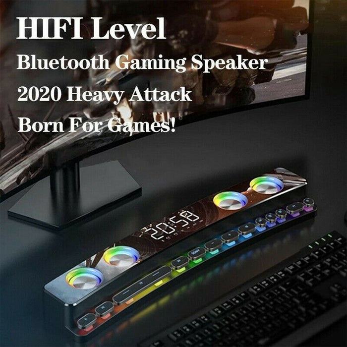Computer Audio Bluetooth Speaker Multimedia Gaming Subwoofer_12