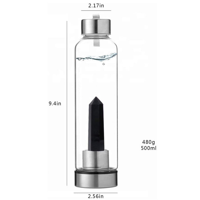 Crystal Infused Natural Gemstone Water Bottle Gem Infused Bottle_4