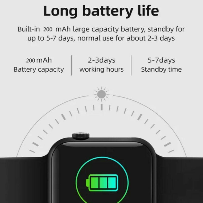 T900 Full Touch Fitness Band and Activity Tracker for Men and Women_11