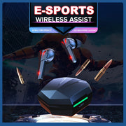 Low Latency TWS Bluetooth Gaming Earphones with Charging Case_7