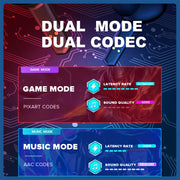 Low Latency TWS Bluetooth Gaming Earphones with Charging Case_9