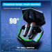 Low Latency TWS Bluetooth Gaming Earphones with Charging Case_10
