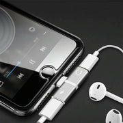 T- Shaped Dual Port Headset and Charger Splitter for Apple iPhone_6