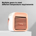 7 Light Color 3 Speed Portable Cordless Personal Air Conditioner_7