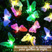 Fiber Optics Butterfly String Lights 12 LED Outdoor Decoration Lights_3