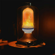 E27 Base Flame Light LED Decorative Unique Flickering Light Bulb_8