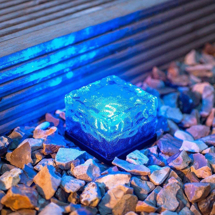 Solar Powered Multi-Color Light Up LED Light Cubes with Switch_20